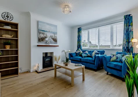The living room at The Gimbals, Galmpton