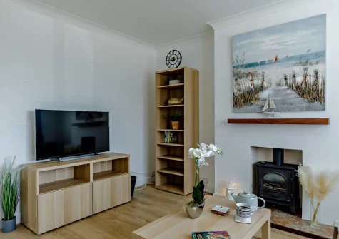 The living room at The Gimbals, Galmpton
