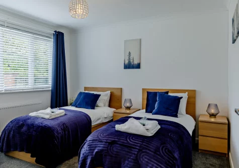 Bedroom #2 at The Gimbals, Galmpton