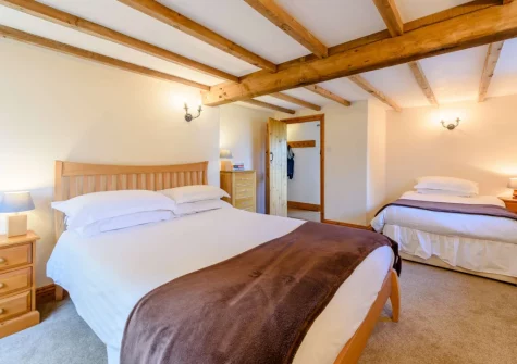 Bedroom #3 at The Grain Store, Crackington Haven