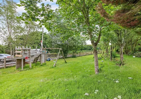 The shared children's play area at The Granary, Bittadon
