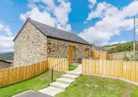The garden at The Granary, Monkleigh