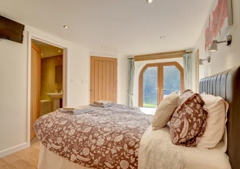 Bedroom #1 at The Granary, Muddiford