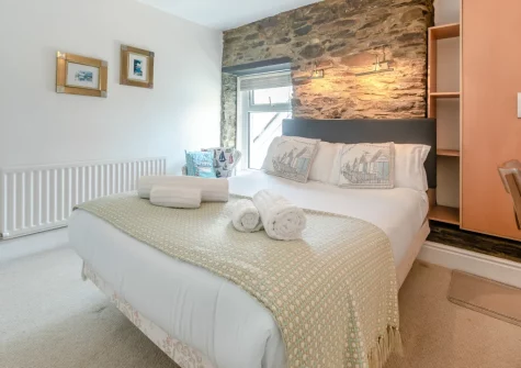 Bedroom #3 at The Gulls, Looe