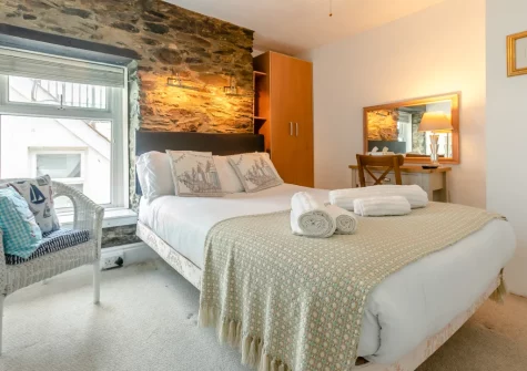 Bedroom #3 at The Gulls, Looe