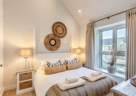 Bedroom #1 at The Harbour Loft, Padstow