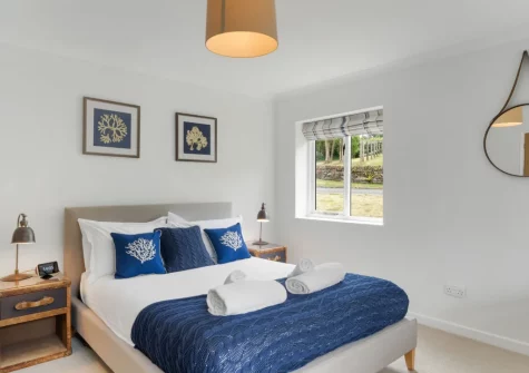 Bedroom #1 at The Hawthorns at Roserrow, Polzeath