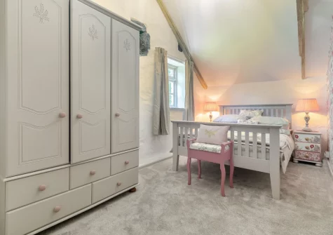 Bedroom #1 at The Hayloft at Hembal Manor, St Austell