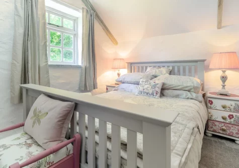 Bedroom #1 at The Hayloft at Hembal Manor, St Austell
