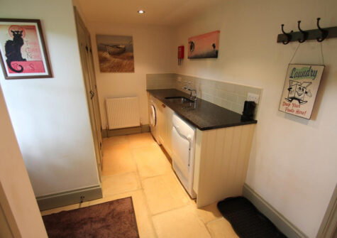 The utility & laundry room at The Hayloft, Oare