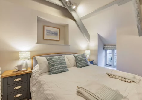 Bedroom #1 at The Holt at Pillmouth Farm, Landcross
