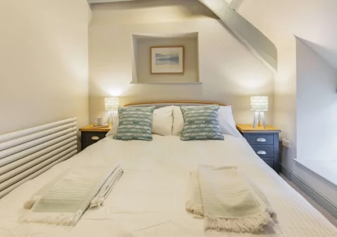 Bedroom #1 at The Holt at Pillmouth Farm, Landcross