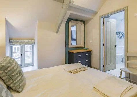 Bedroom #1 at The Holt at Pillmouth Farm, Landcross