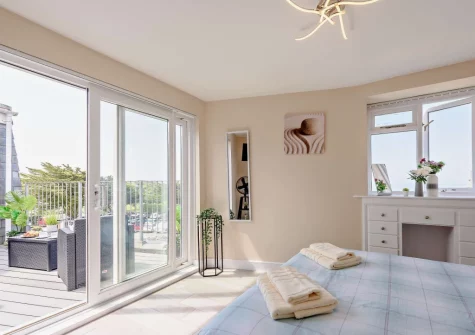 Bedroom #1 at The Horseshoe, Woolacombe