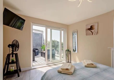 Bedroom #1 at The Horseshoe, Woolacombe