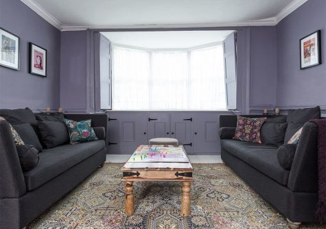 The second living area at The House of Black and White, Great Torrington