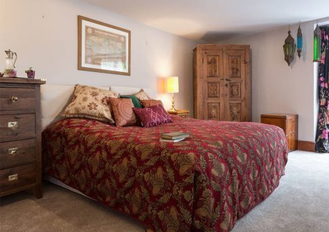 Bedroom #1 at The House of Black and White, Great Torrington