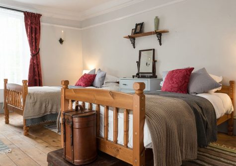 Bedroom #2 at The House of Black and White, Great Torrington