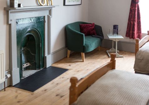 Bedroom #2 at The House of Black and White, Great Torrington