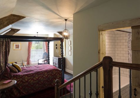 Bedroom #3 at The House of Black and White, Great Torrington