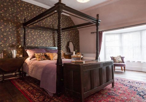 Bedroom #4 at The House of Black and White, Great Torrington