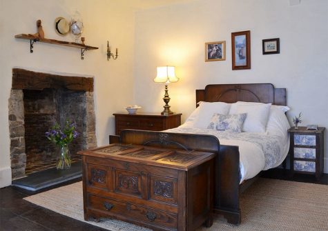Bedroom #5 at The House of Black and White, Great Torrington