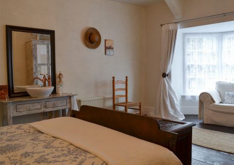 Bedroom #5 at The House of Black and White, Great Torrington