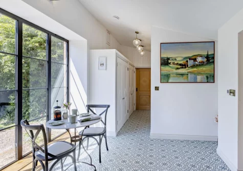 The dining area at The Italian Stables, Woodtown