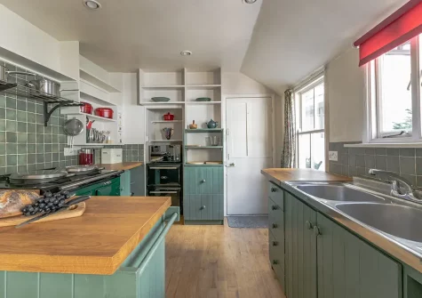 The kitchen at The Kellan, Mousehole