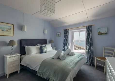 Bedroom #1 at The Kellan, Mousehole