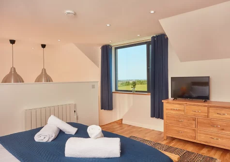 Bedroom #1 at The Larches, Presingoll Barns, St Agnes
