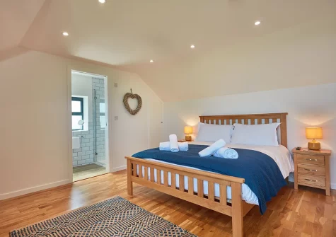 Bedroom #1 at The Larches, Presingoll Barns, St Agnes