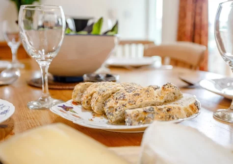 The dining area at The Linhay, Oxenlears, Kilmington