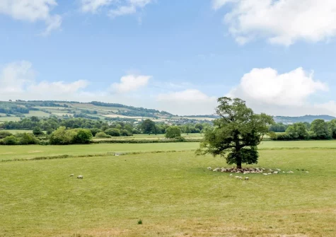 Enjoy far reaching countryside views when you stay at The Linhay, Oxenlears, Kilmington