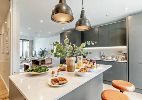 The kitchen at The Lobster Pot, Hayle