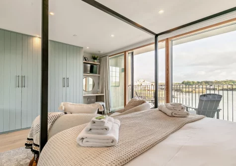 Bedroom #1 at The Lobster Pot, Hayle