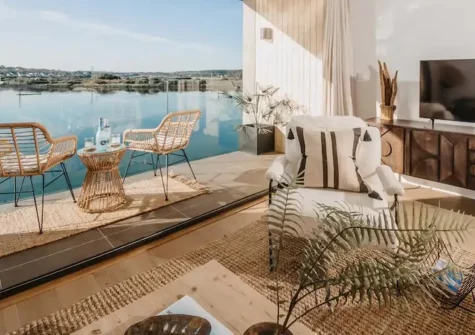 The Lobster Pot, Hayle is a sophisticated three-storey harbour-front retreat with dreamy water views and underfloor heating. Perfect for families seeking a luxurious coastal escape with premium amenities and truly unforgettable seaside memories.