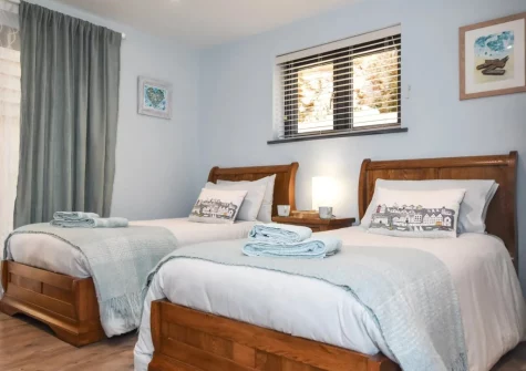 Bedroom #2 at The Lodge at The Linhay, North Tamerton