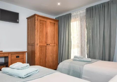Bedroom #2 at The Lodge at The Linhay, North Tamerton