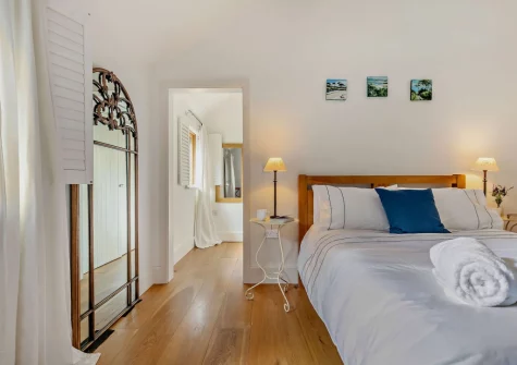 Bedroom #1 at The Loft at Toms Yard, St Ives