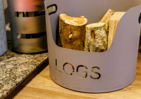 The living area at The Loft at Trenode, Widegates