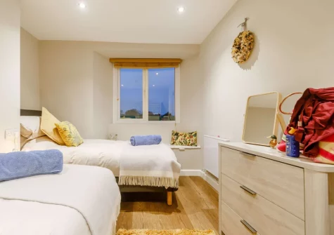 Bedroom #2 at The Loft at Trenode, Widegates