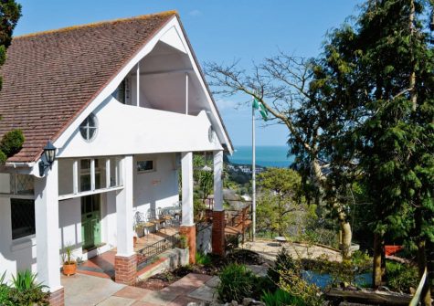 Outside The Lookout, Moorings Apartments, Torquay