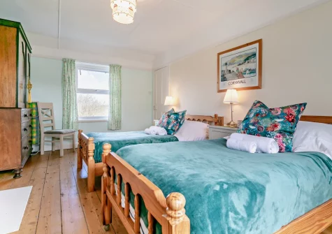 Bedroom #2 at The Lookout, Treen