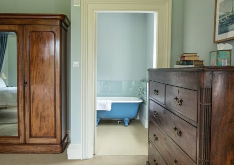 Bedroom #1 at The Lost Slipper, Kestle Mill
