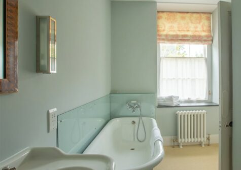 Bedroom #1 en-suite at The Lost Slipper, Kestle Mill