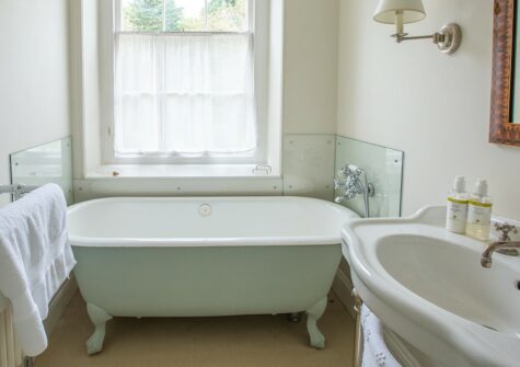 Bedroom #3 en-suite at The Lost Slipper, Kestle Mill