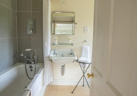 Bedroom #5 en-suite at The Lost Slipper, Kestle Mill