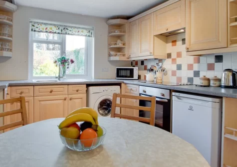 The kitchen at The Malt House, Colyton