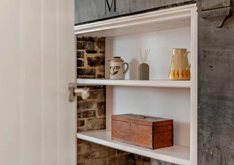 The kitchen & dinging area at The Martyn Rooms, Morwenstow